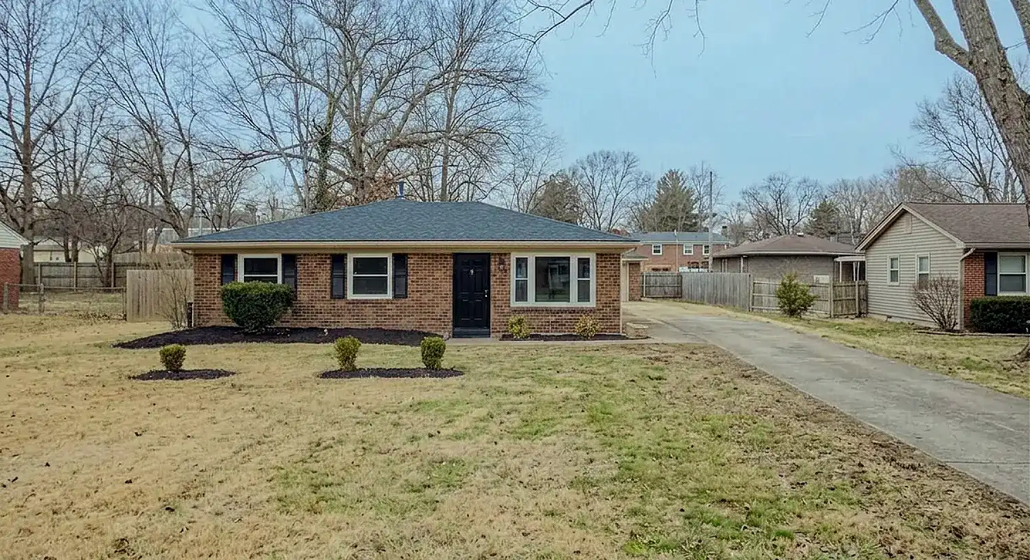 Brick Ranch Style Home Photo